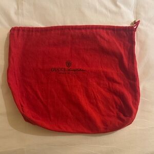 Gucci Red Dust Bag